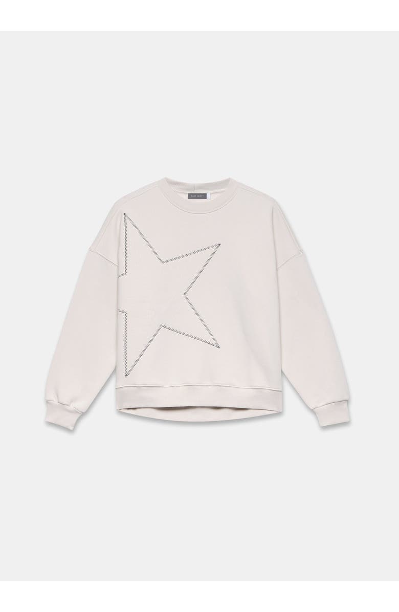 MINT VELVET Cotton Blend Star Sweatshirt, Alternate, color,