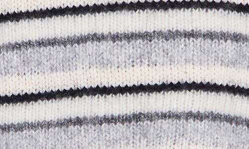 Pistola Hanna Crewneck Stripe Sweater In Neutral