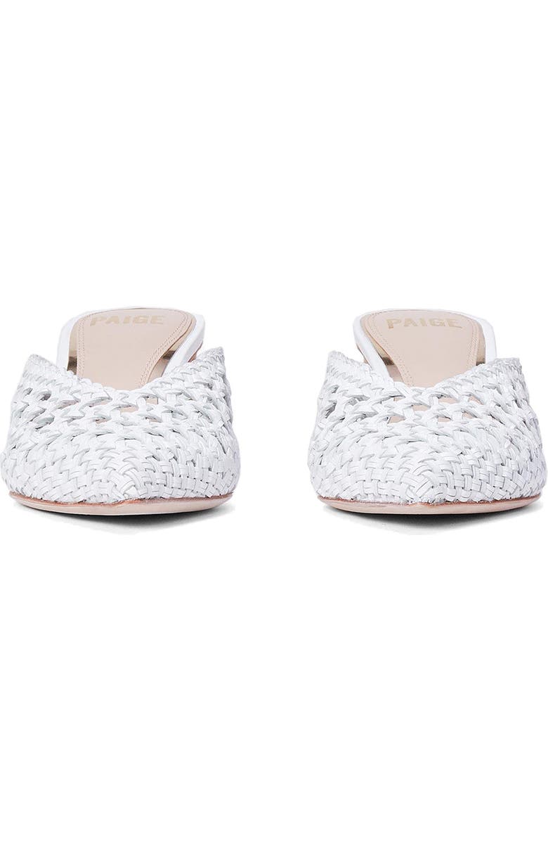 PAIGE Erin Woven Leather Mule, Alternate, color,