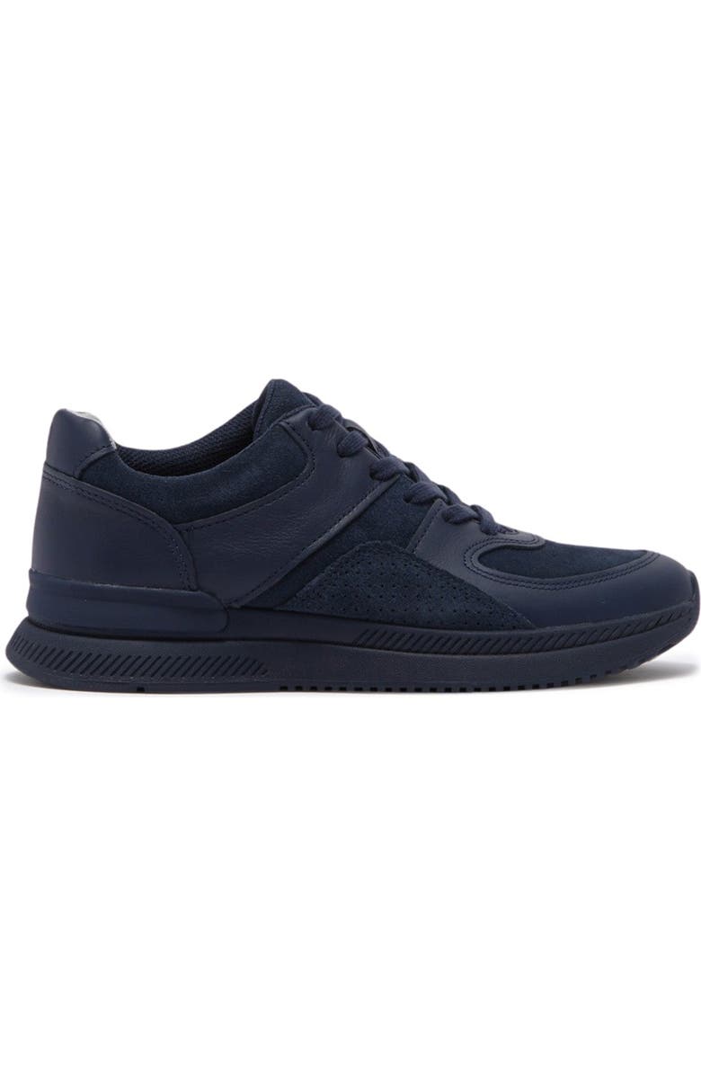 Everlane The Trainer Leather Sneaker, Alternate, color,