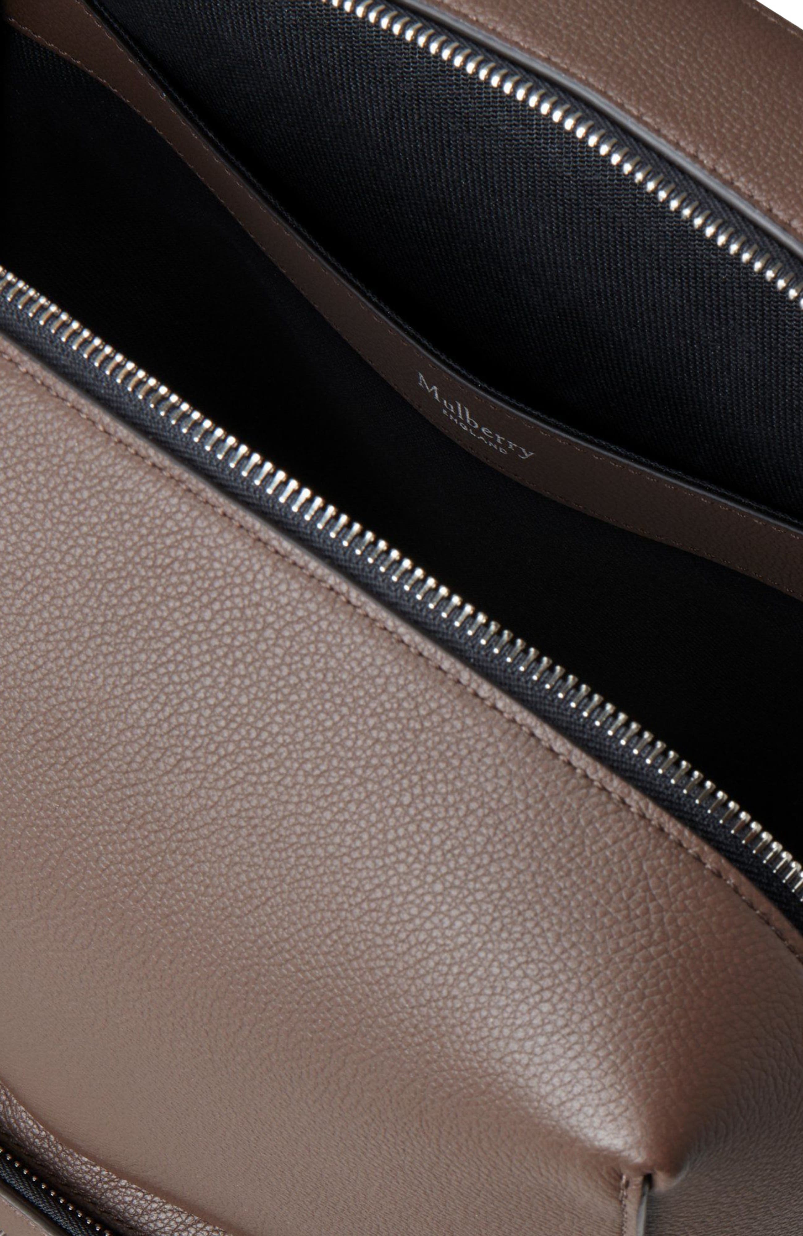 Mulberry Farringdon Leather Backpack, Alternate, color, 