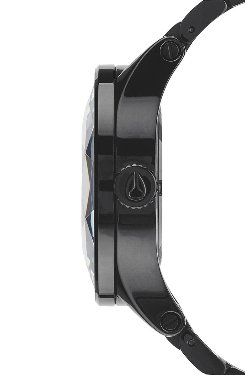 Nixon 'The Facet' Round Bracelet Watch, 42mm, Alternate, color, 