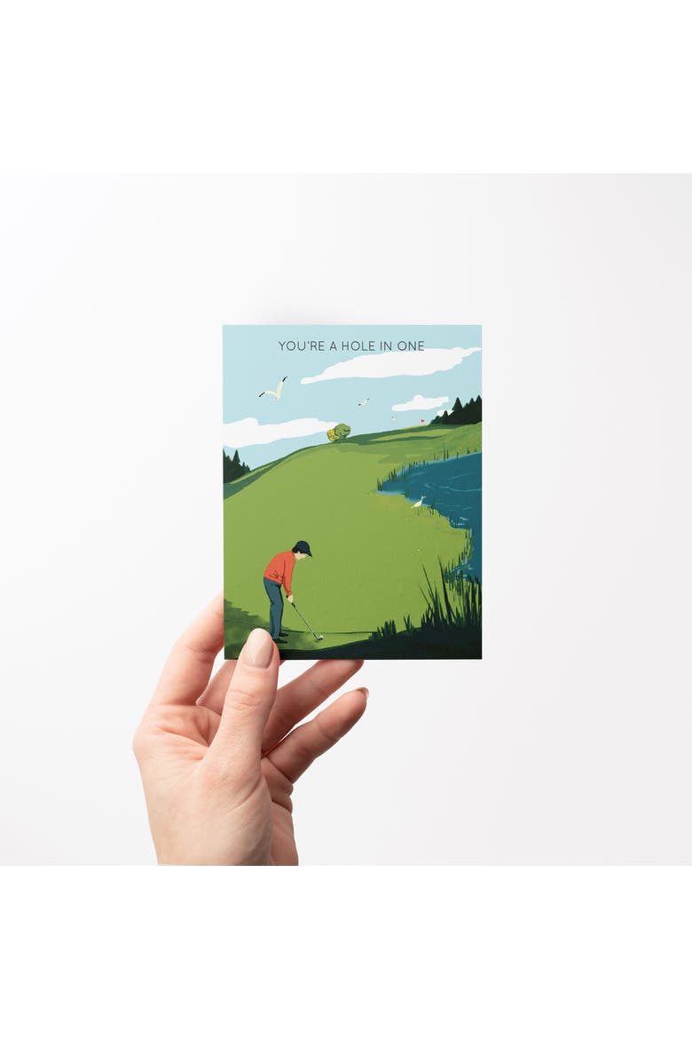 Love/Friendship Greeting Card Pack (3ct) "You're A Hole In One", Main, color, Multi-Pack