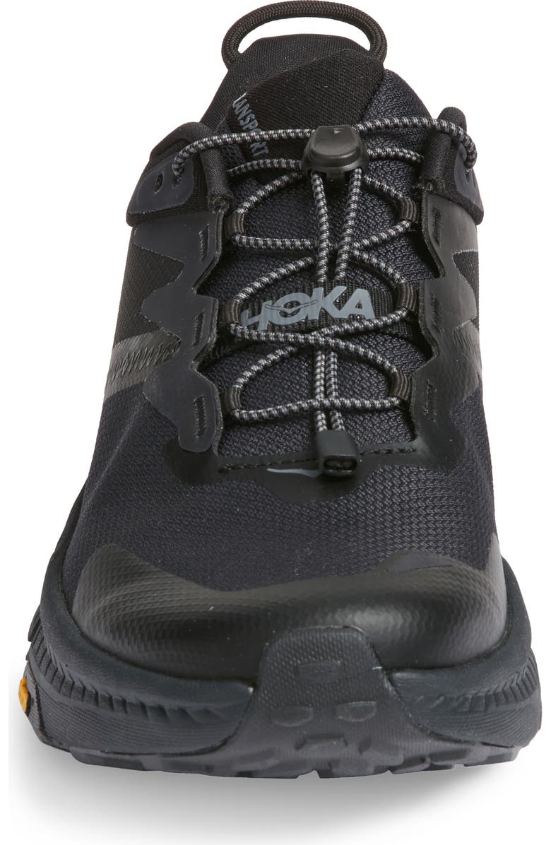 HOKA Transport Shoe, Alternate, color, Black / Black