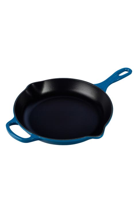 Signature Handle 10 1/4 Inch Enamel Cast Iron Skillet