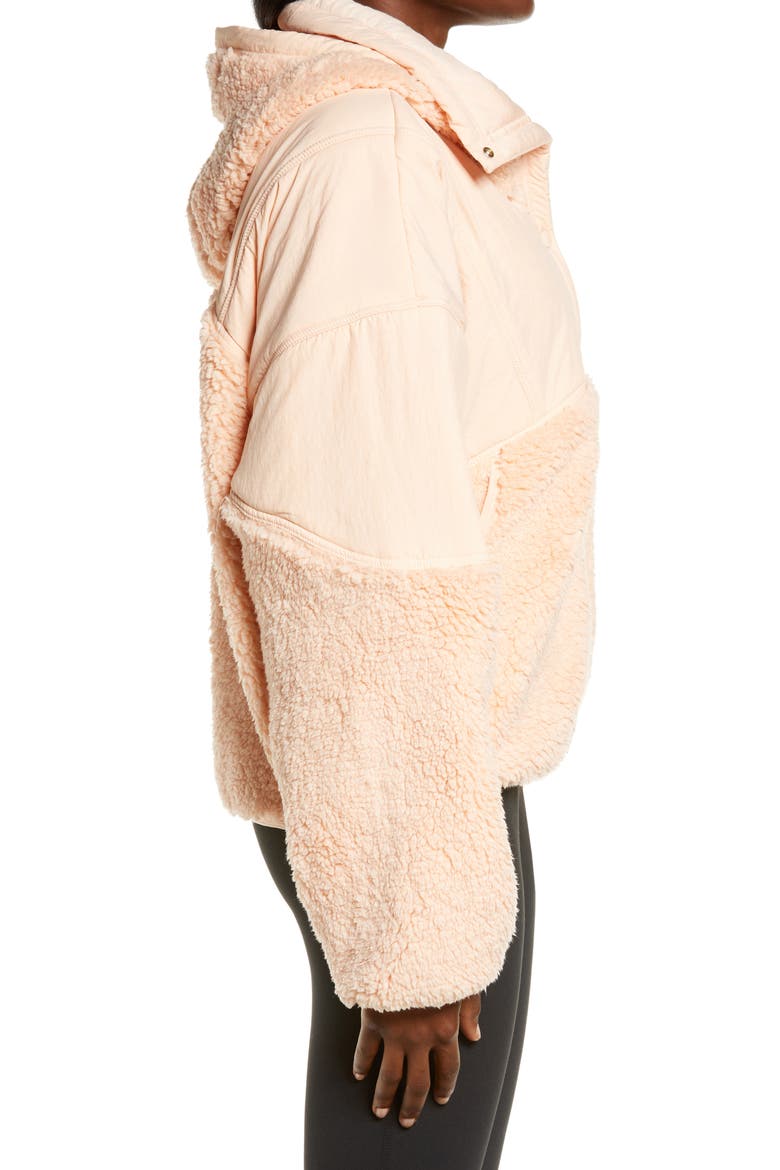 Adventure Awaits Fleece Jacket, Alternate, color, PEACH CHAMPAGNE://DNU