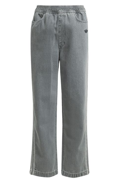 Denim Look Sweatpants (Big Kid)