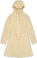 Rains Curve Waterproof Belted Jacket