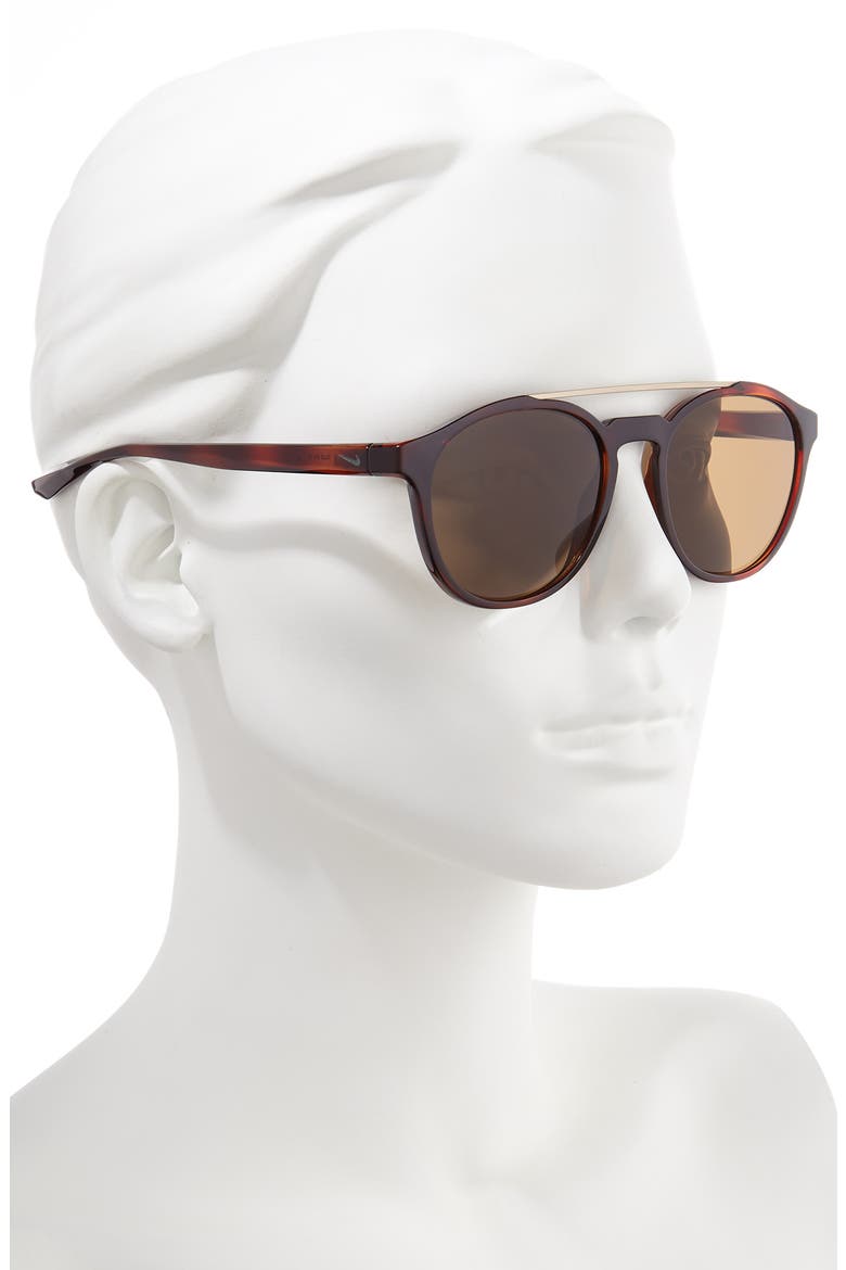 Kismet 54mm Round Sunglasses, Alternate, color, TORTOISE/BROWN