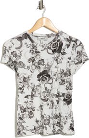 JASON WU Garden Crewneck Short Sleeve T-Shirt