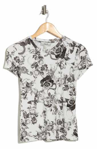 JASON WU Garden Crewneck Short Sleeve T-Shirt