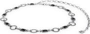 Steve Madden Faux Stone Embellished Chain Belt