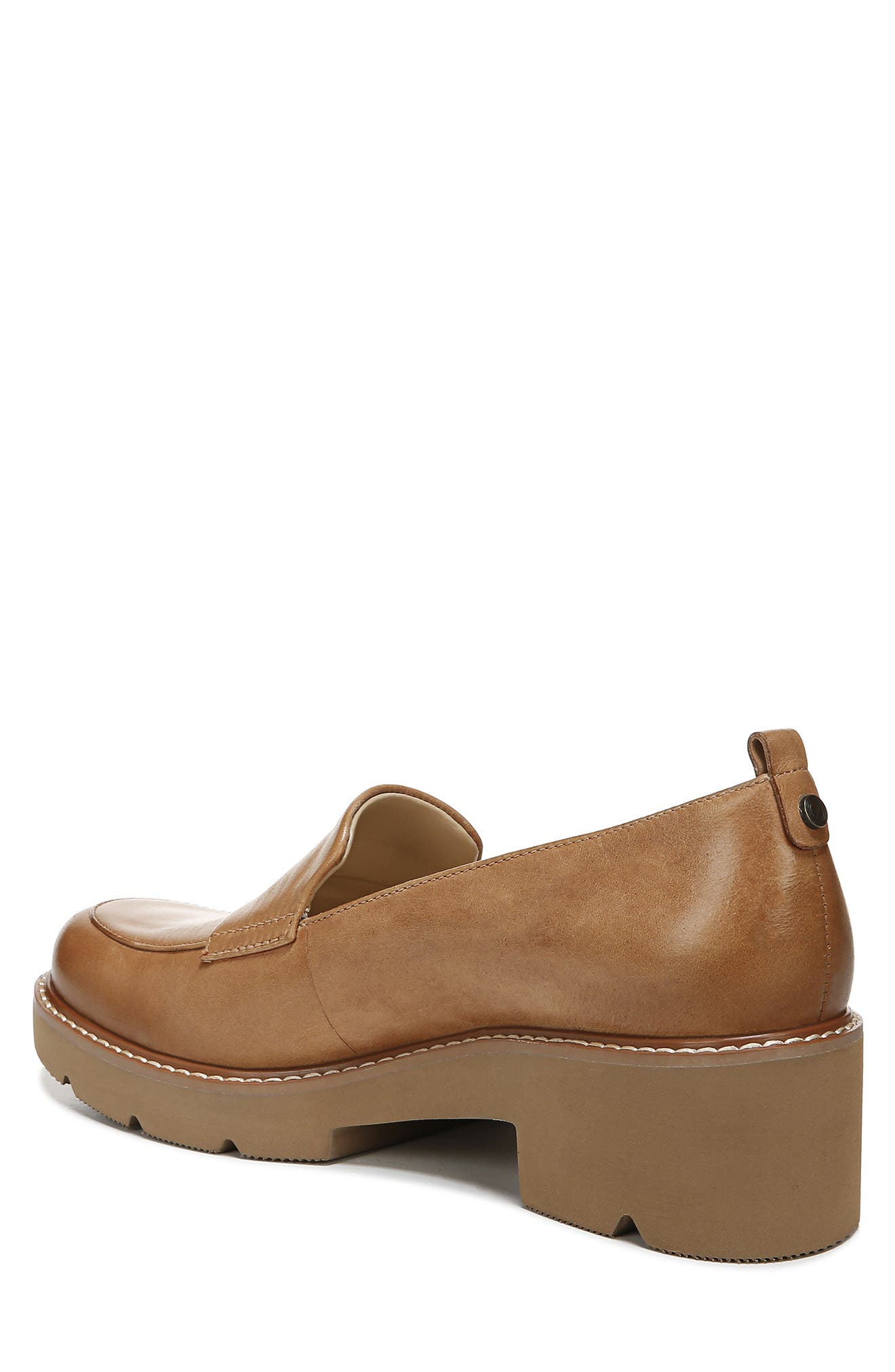 Darry Leather Loafer, Alternate, color, TOFFEE