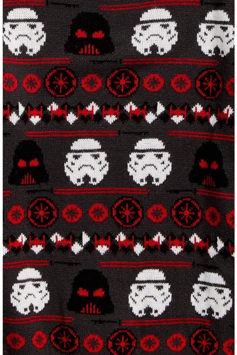 Holiday Wars Sweater, Alternate, color, CHARCOAL