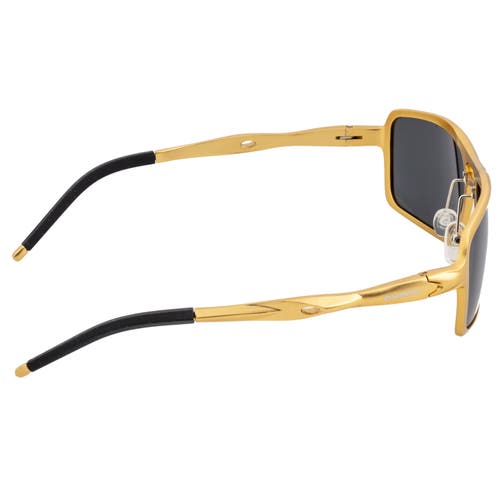 Breed Orpheus Aluminum Polarized Sunglasses In Gold/black