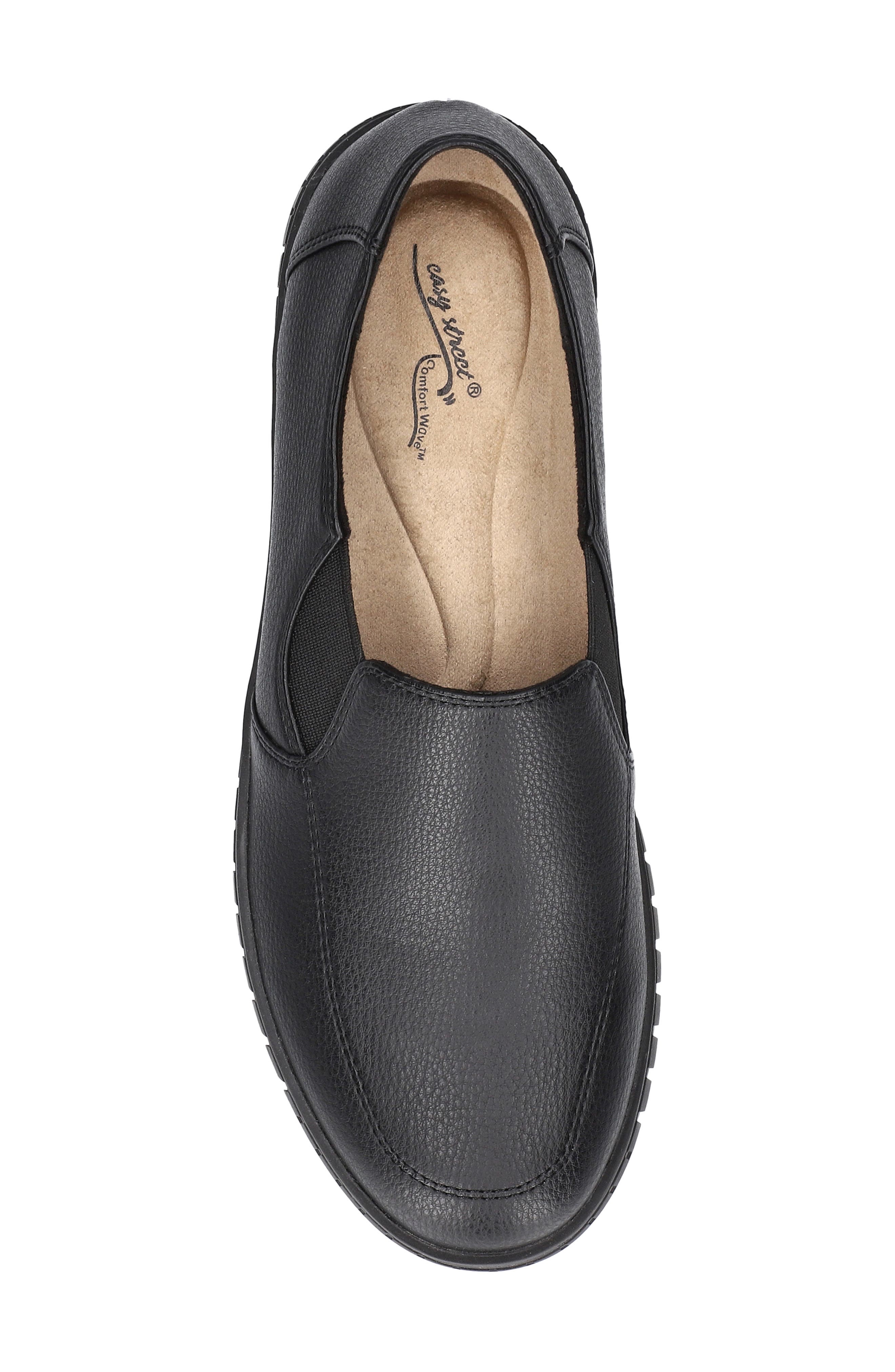 EASY STREET Oriel Slip-On, Alternate, color, Black