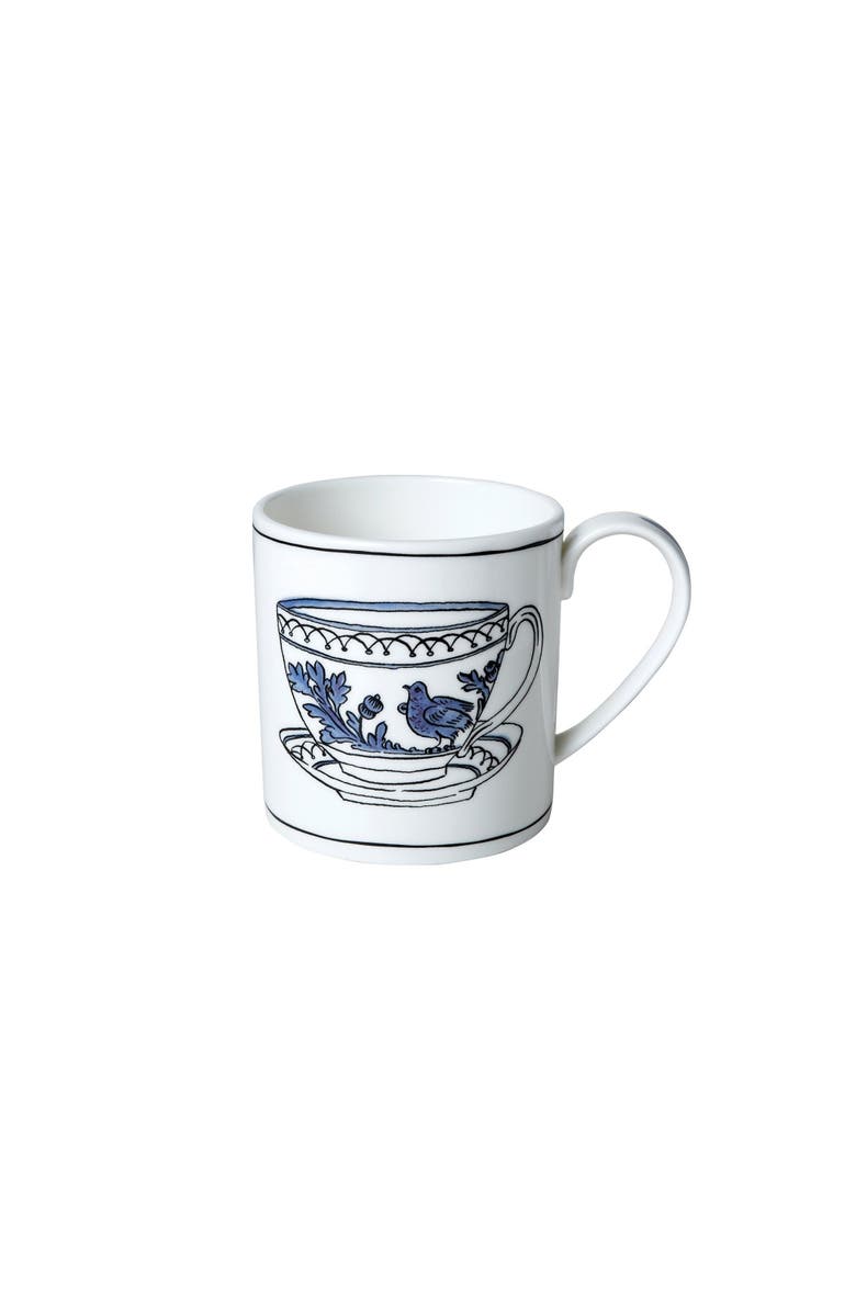 Twig New York Heritage Blue Bird Mug, Main, color, Multi