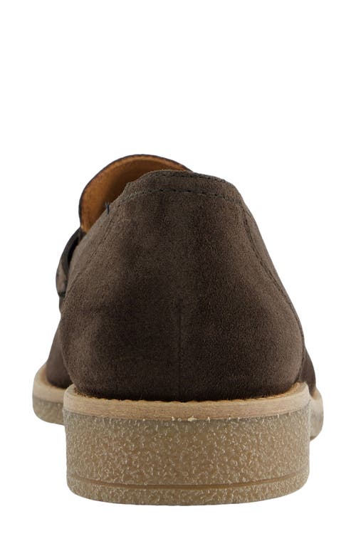 Paul Green Cohen Penny Loafer In Brown