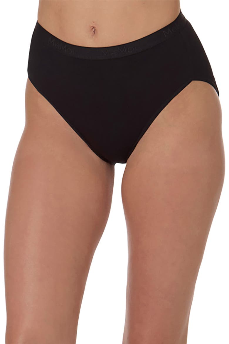 Seamless Rib 3-Pack Briefs, Main, color, BLACK
