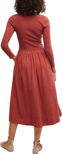Aelia Long Sleeve Maxi Dress