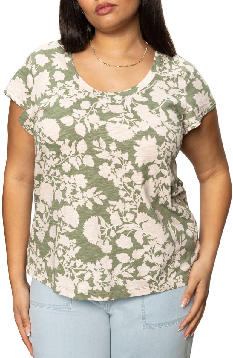 Sanctuary Westside Print Cotton Blend T-Shirt, Main, color, 