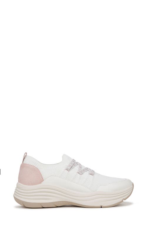 Bzees Women's Impact Washable Slip On Sneakers In White Knit