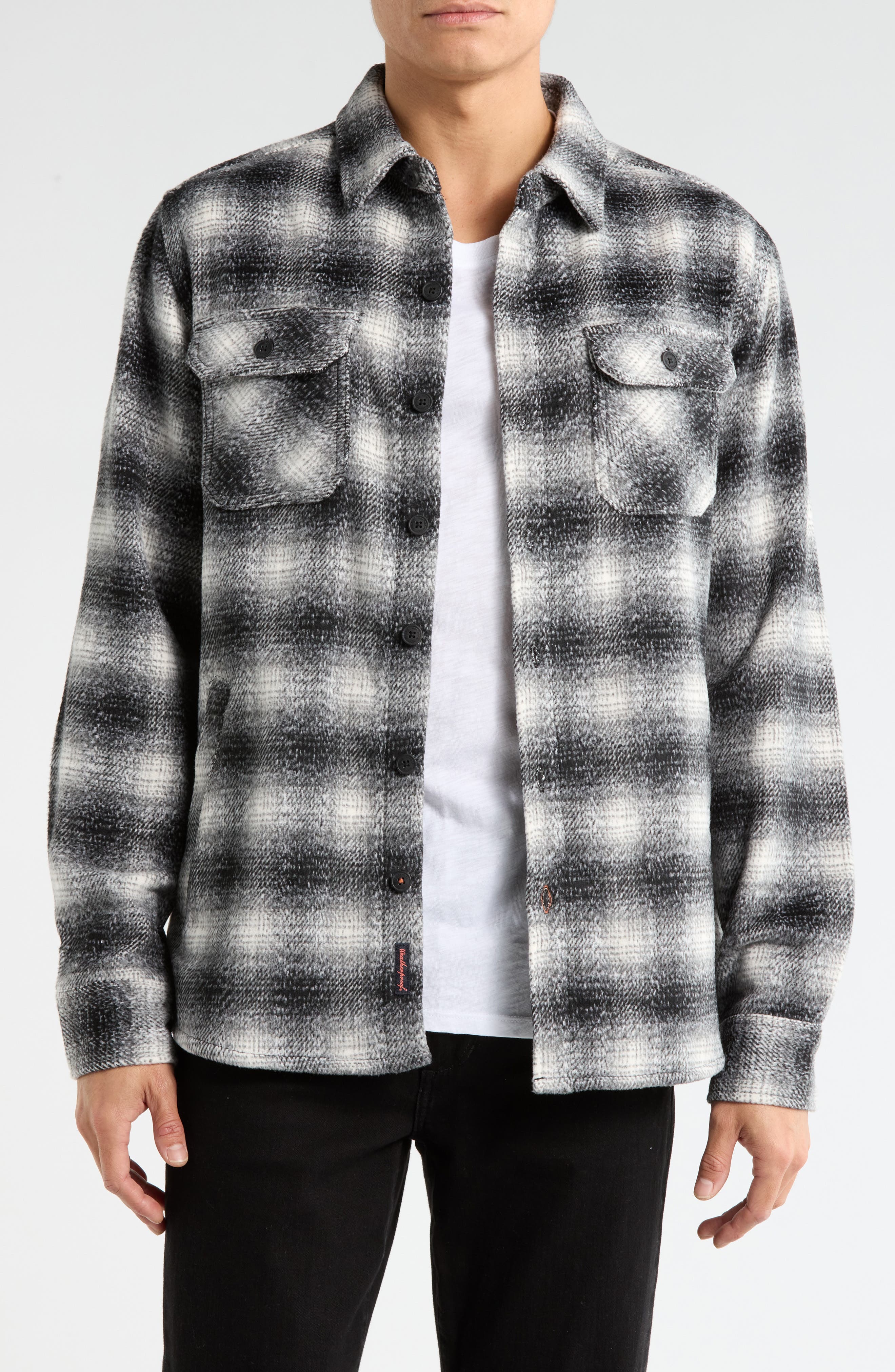 WEATHERPROOF VINTAGE Heavyweight Plaid Shirt Jacket