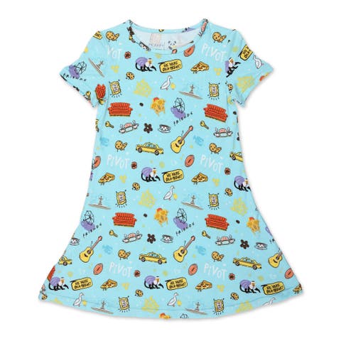 Kids' Friends Short Sleeve Dress (Baby)
