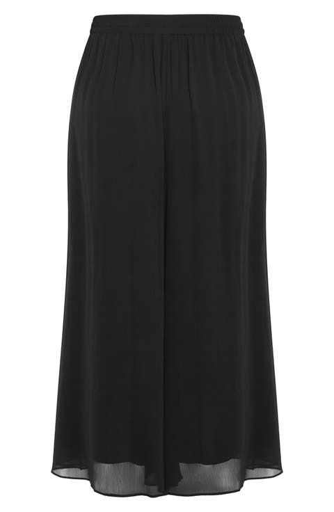Skyla Elastic Waist Wide Leg Pants