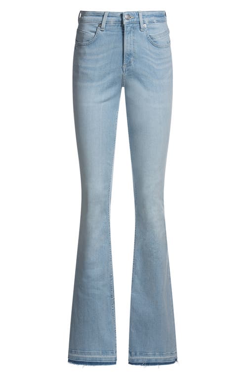 Hugo Boss Boss Orange Rosa Split Bootcut Jeans In Blue