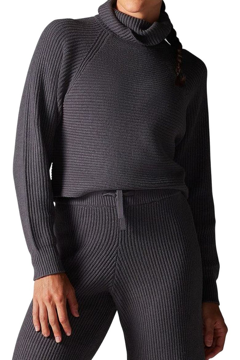 Alpine Knit Turtle Neck, Alternate, color, GLACIAL
