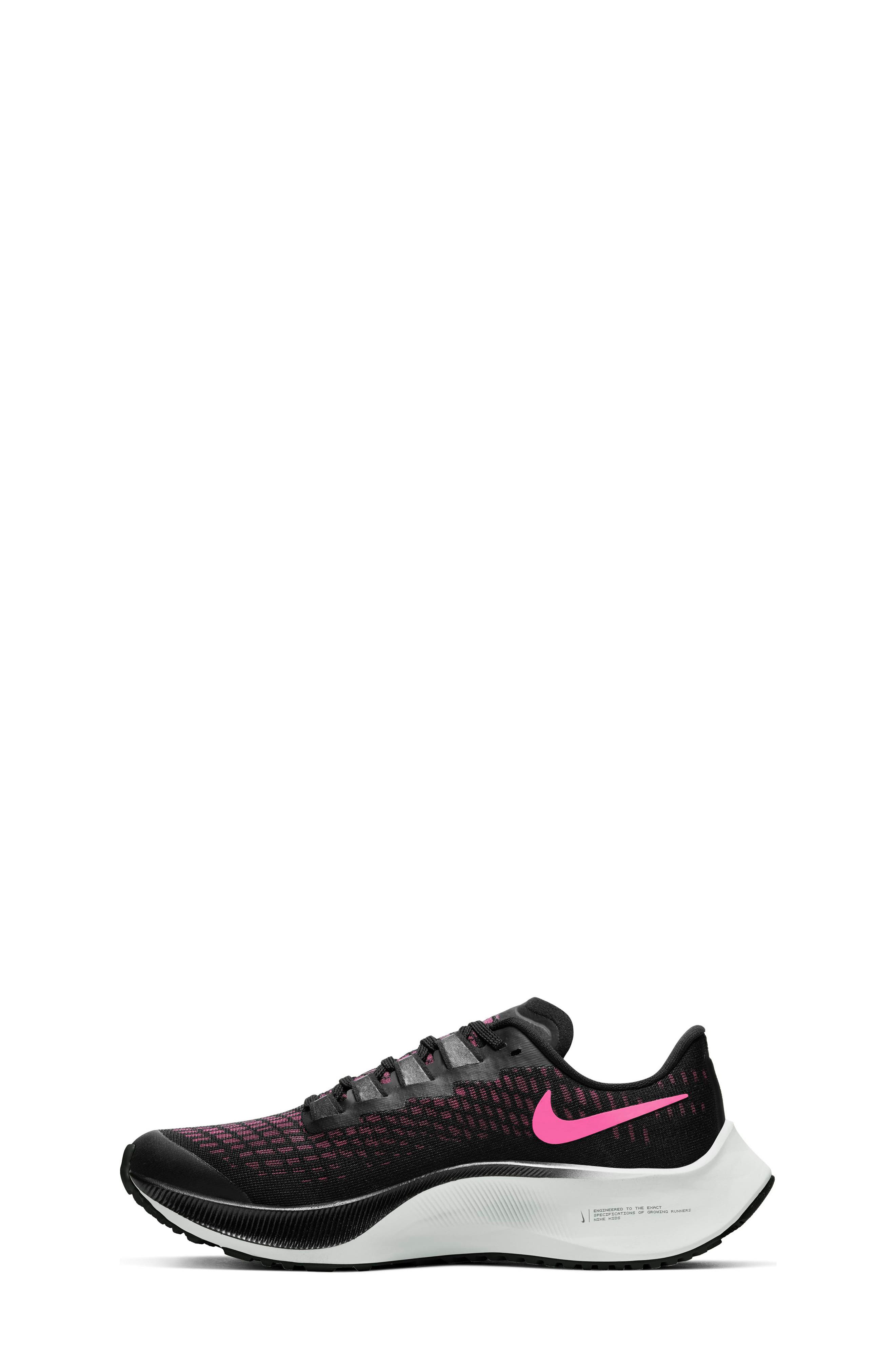 Nike Air Zoom Pegasus 37 GS Running Shoe, Alternate, color, 