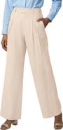 Jessica London Linen Wide Leg Trouser