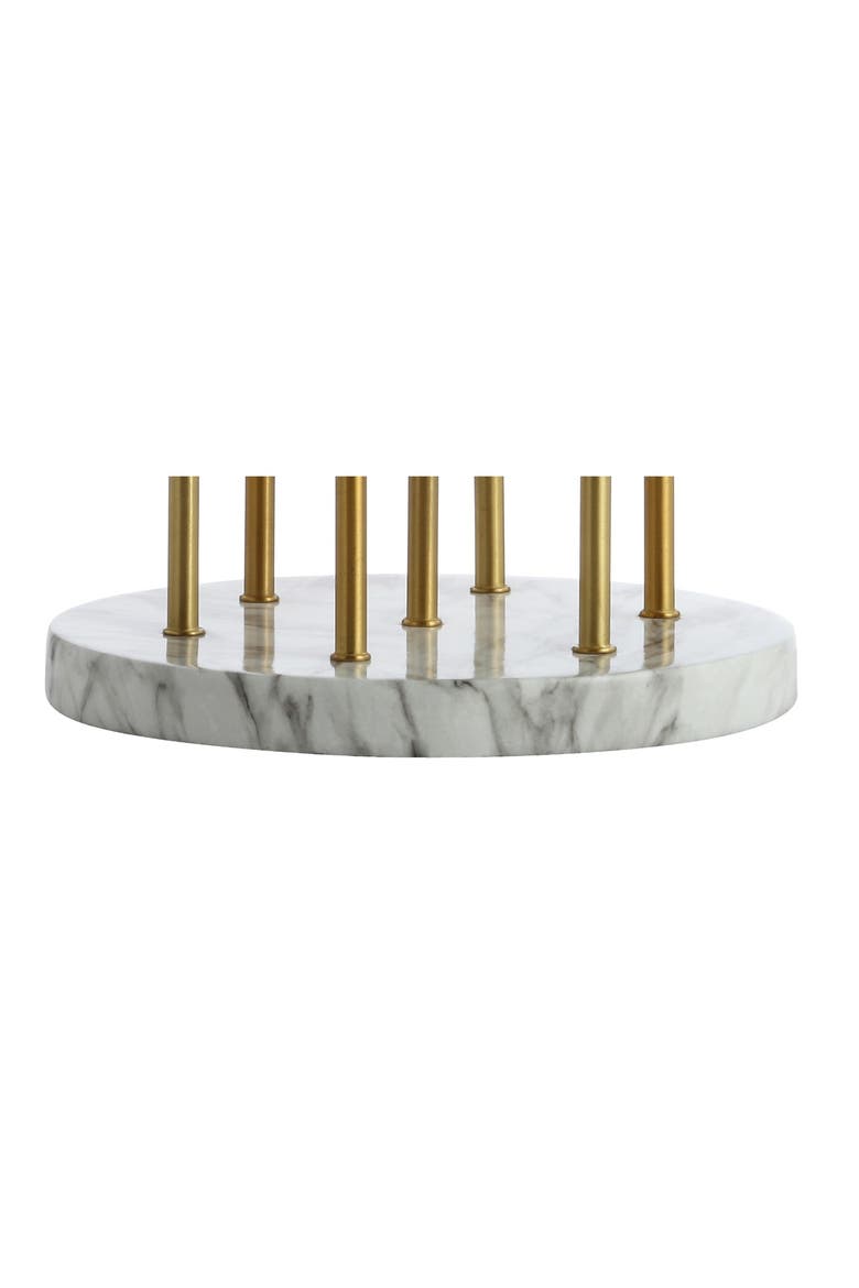 Pleiades Modern Metal/Resin LED Accent Lamp, Alternate, color, Brass Gold