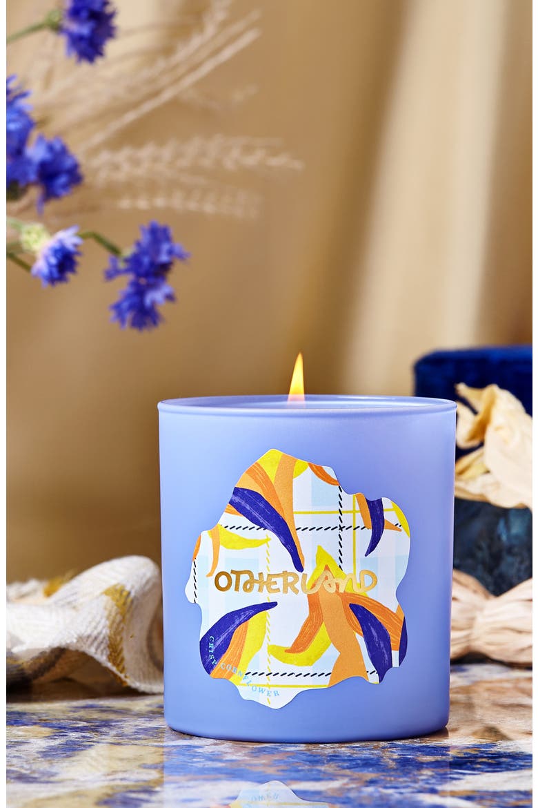 Crisp Cornflower Scented Candle, Alternate, color, CRISP CORNFLOWER