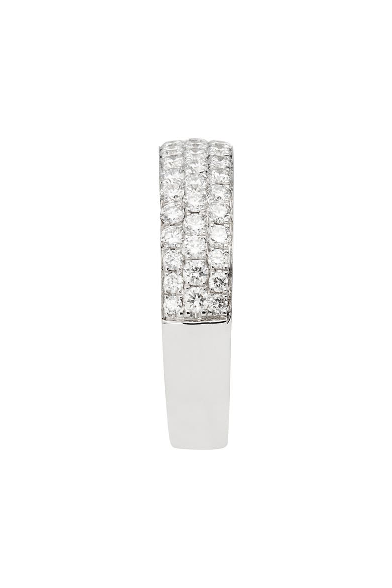 Audrey 3-Row Diamond Ring (Nordstrom Exclusive), Alternate, color, WHITE GOLD/ DIAMOND