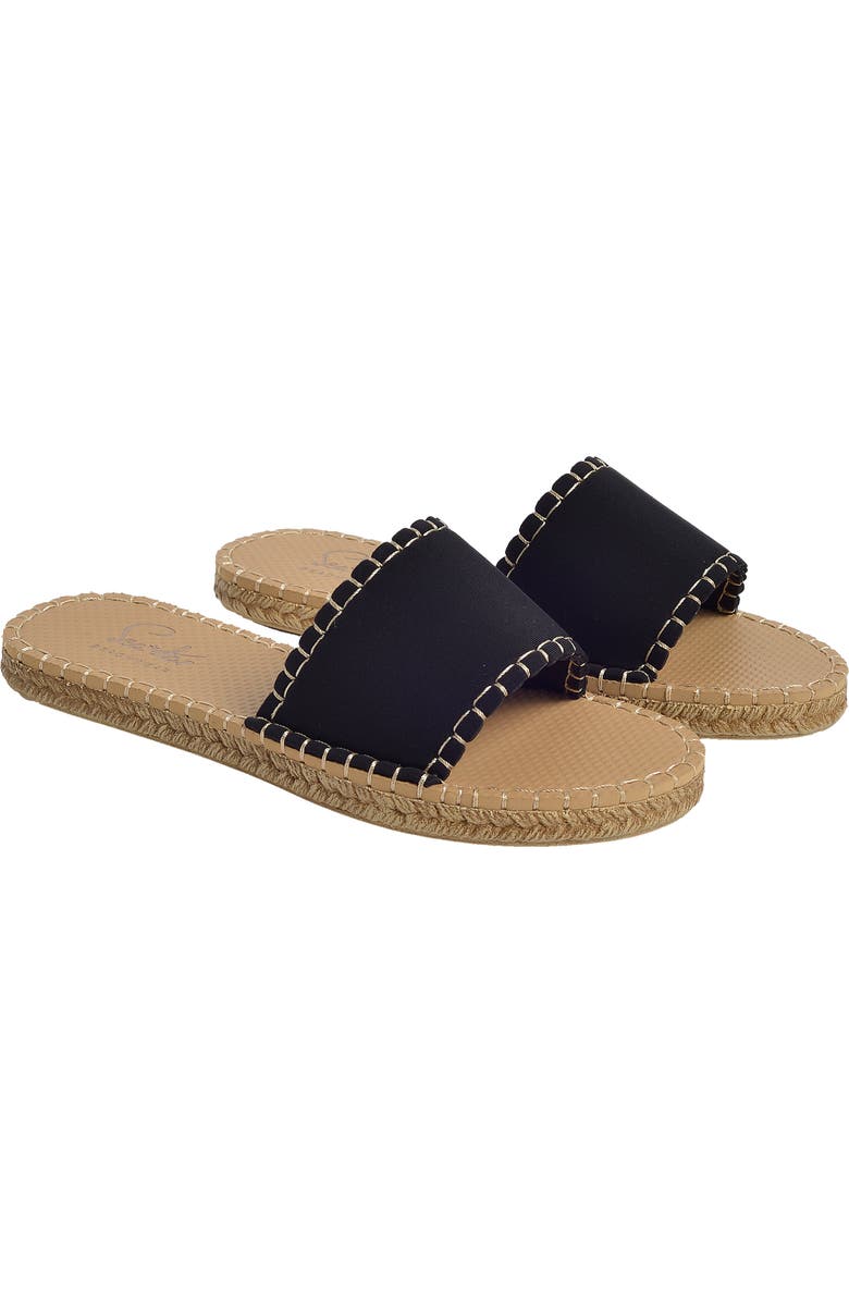 Sea Star Beachwear Cabana Water Resistant Espadrille Slide Sandal, Alternate, color,