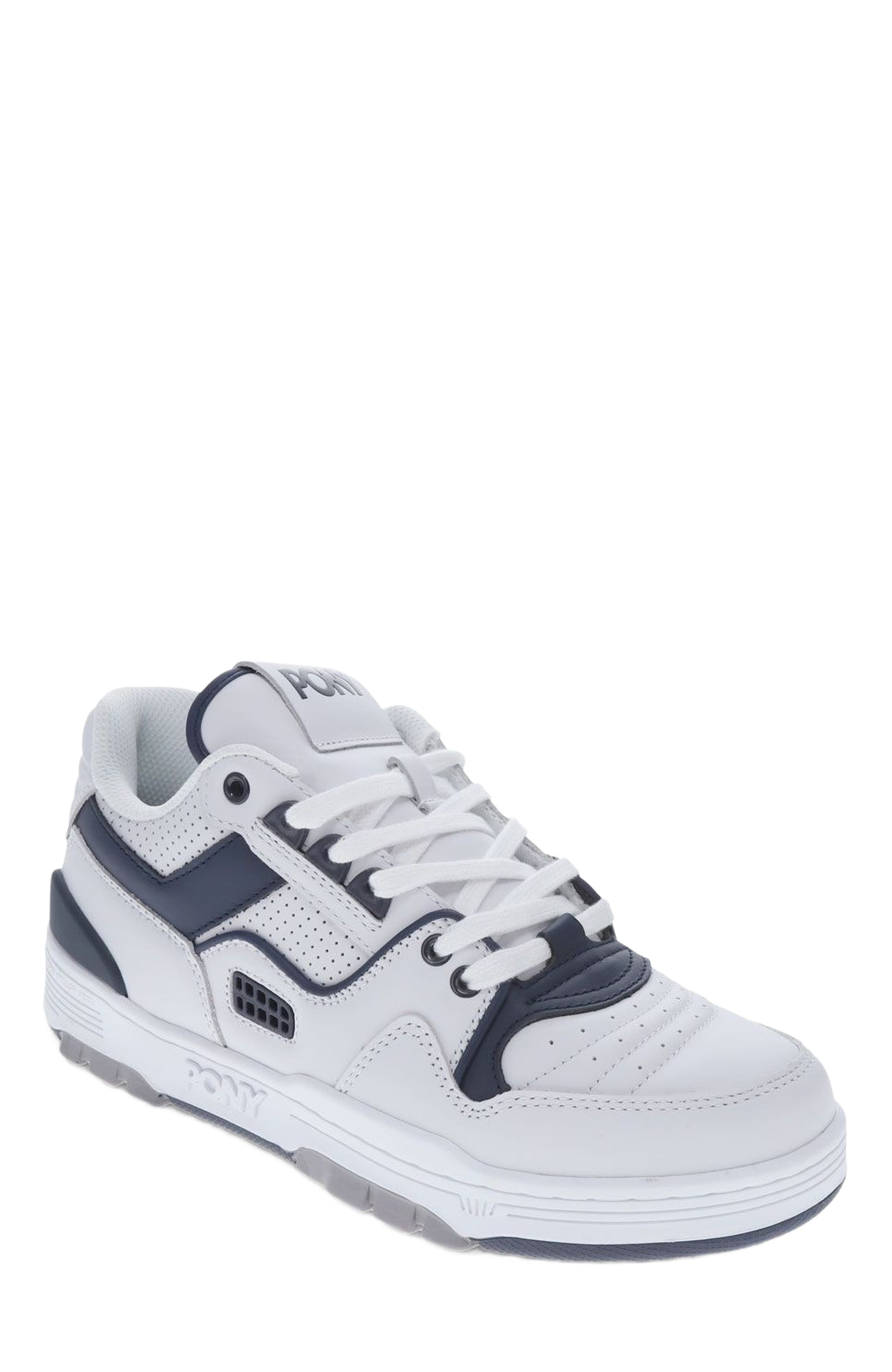 PONY M100 Low Sneakers, Main, color, White/Navy