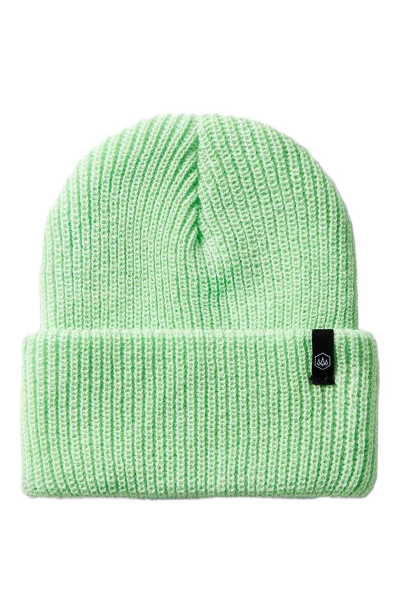 Hemlock Ranger Little Kids Beanie, Main, color, Lime
