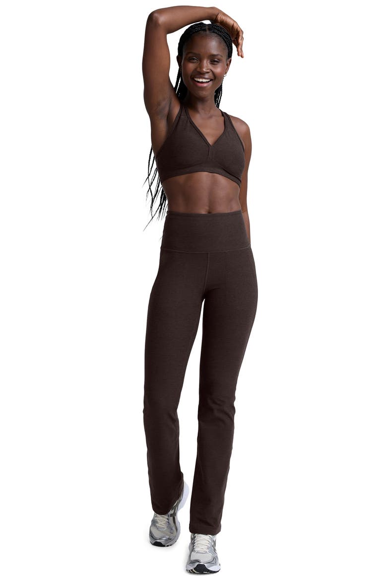 Lift Your Spirits Sports Bra, Alternate, color, DARK CHOCOLATE HEATHER