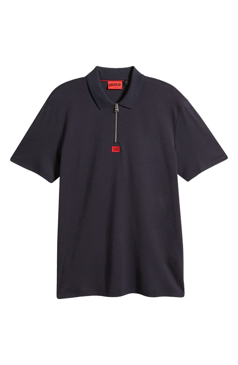 HUGO Deresom Zip Polo, Alternate, color, 
