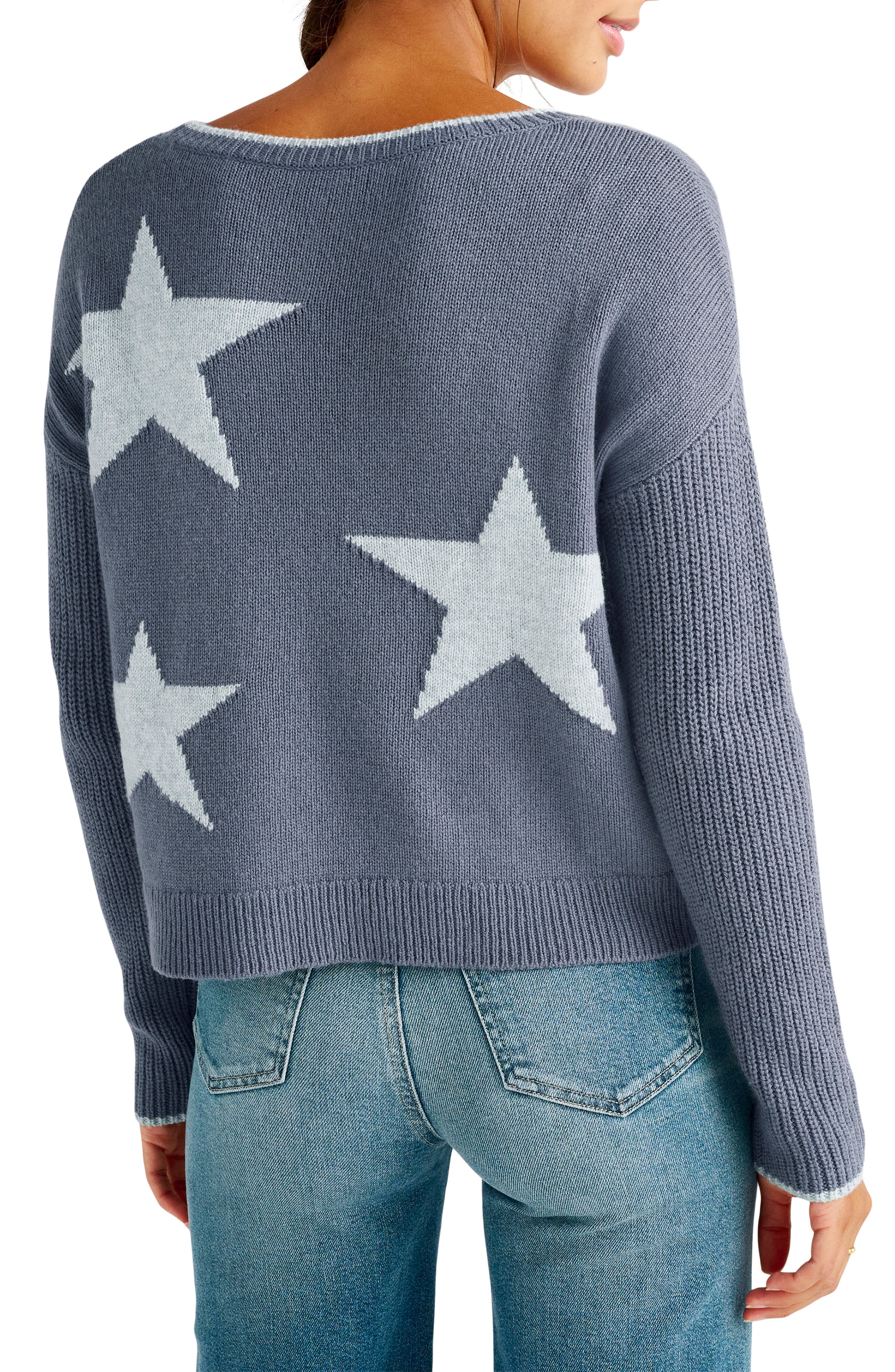 Frances Intarsia Crewneck Sweater - image 2