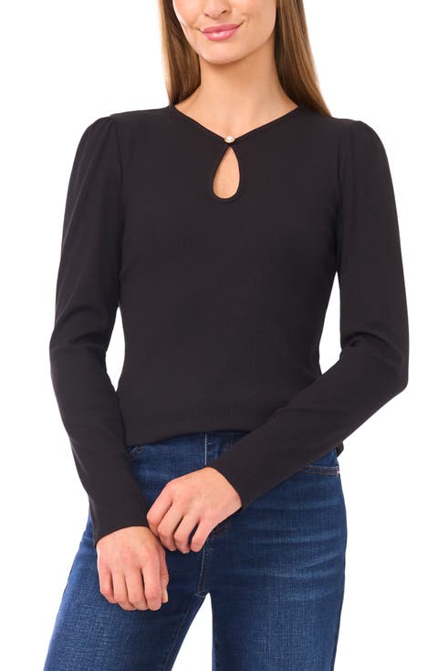 Keyhole Rib Top