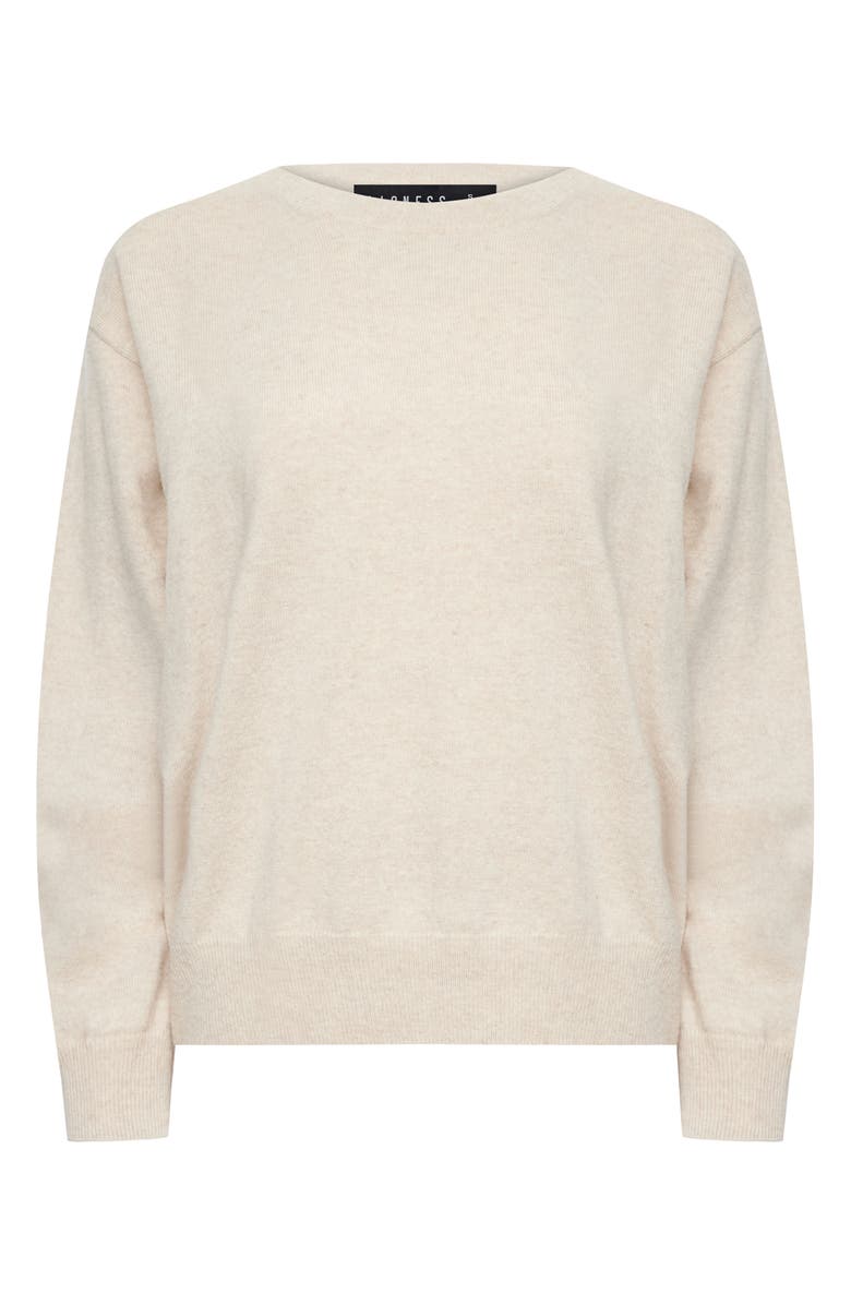 LIONESS Olsen Wool Blend Sweater, Alternate, color, Oatmeal