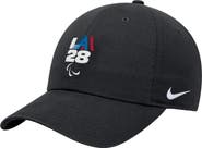 Nike Youth Nike Black LA28 Summer Paralympics Retro Stripe Club Adjustable Hat