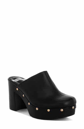 Rag & Co Benji Block Heel Platform Clog