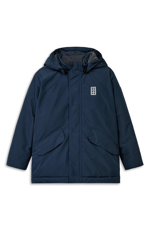 Kids' Waterproof Insulated Hooded Jacket