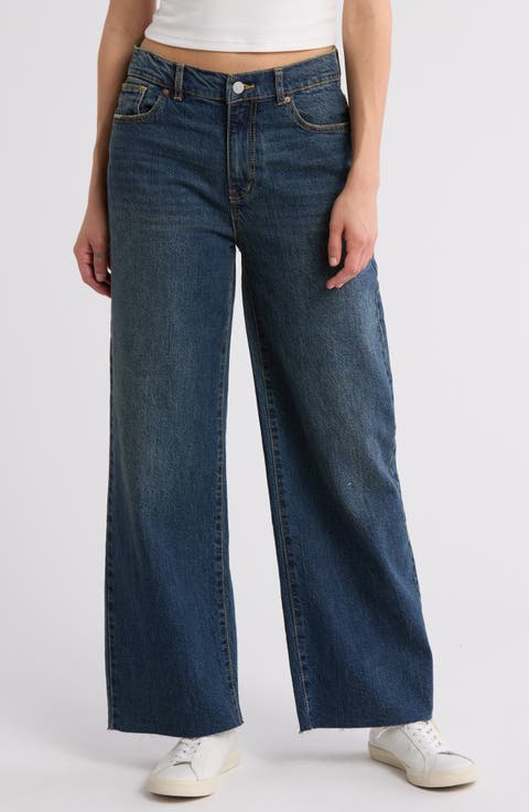 Denver Wide Leg Crop Jeans