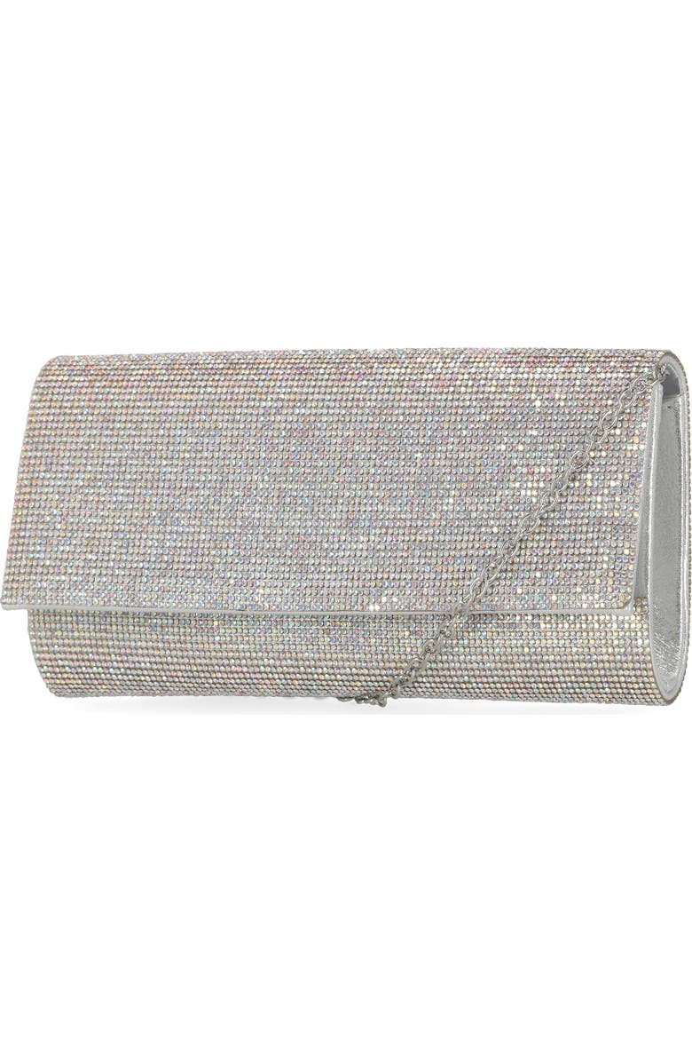 Jessica McClintock Cherrie Ombré Rhinestone Clutch, Alternate, color,
