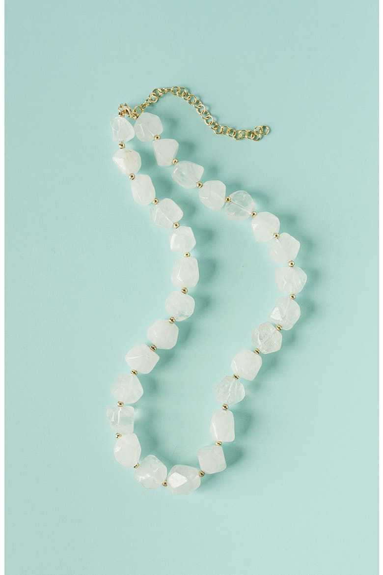 Rocky Necklace, Alternate, color, WHITE